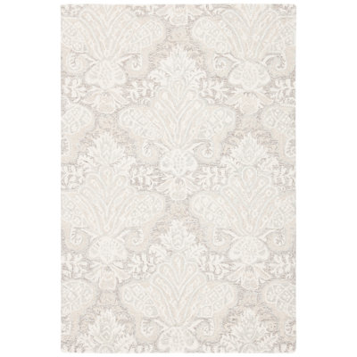 Tapis ikat en laine et coton touffeté à la main Hactive