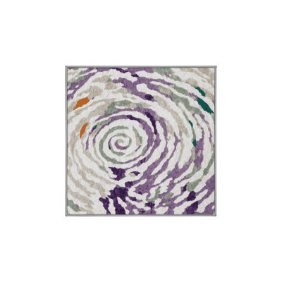 Machine Washable Gray Area Rug