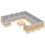 Ensemble de conversation modulaire 13 pièces-75397464-75397467