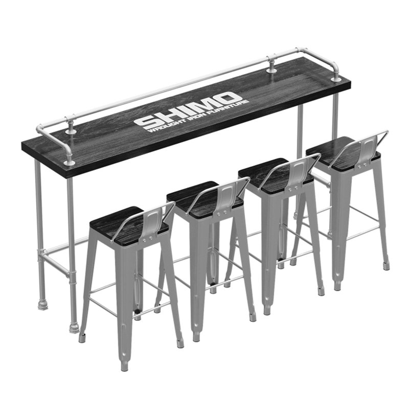 Ensemble de salle à manger 17,8 W Mejse, H 45,3 po x L 70,9 po x l 17,8 po