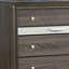 Commode moderne en stratifié avec tiroirs pleine extension et compartiments doublés de feutre, parfait pour un rangement élégant-1167820830