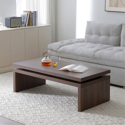 Table basse en bois, tables basses en bois de style Mid-Century moderne pour le salon
