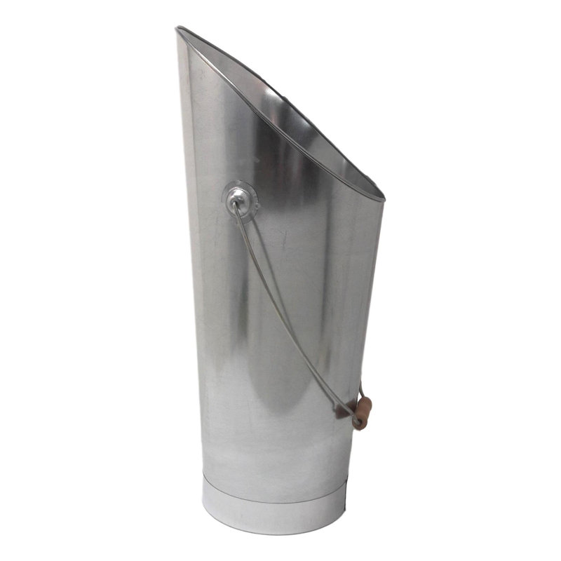 Porte-bûches en acier Arocha, Argent