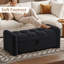 Banc de rangement avec coussins épais Teddy-129125734