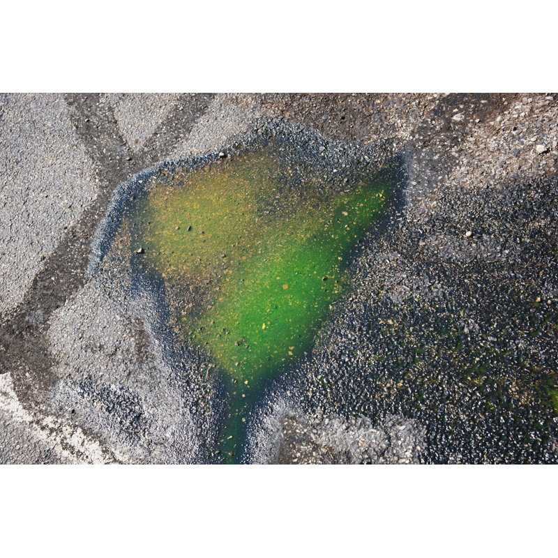 Glycol Coolant Spill - Wrapped Canvas Print, 51cm H x 76cm W x 3.8cm D