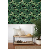Tommy Bahama Swaying Palms Peel And Stick Wallpaper Roll