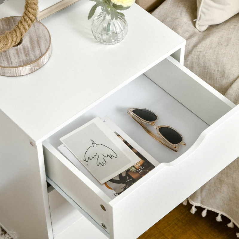 40cm W Bedside Table