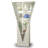 Mescal Triangular Design Curio w/ Shelves, Drawers & LED Lights-560696241