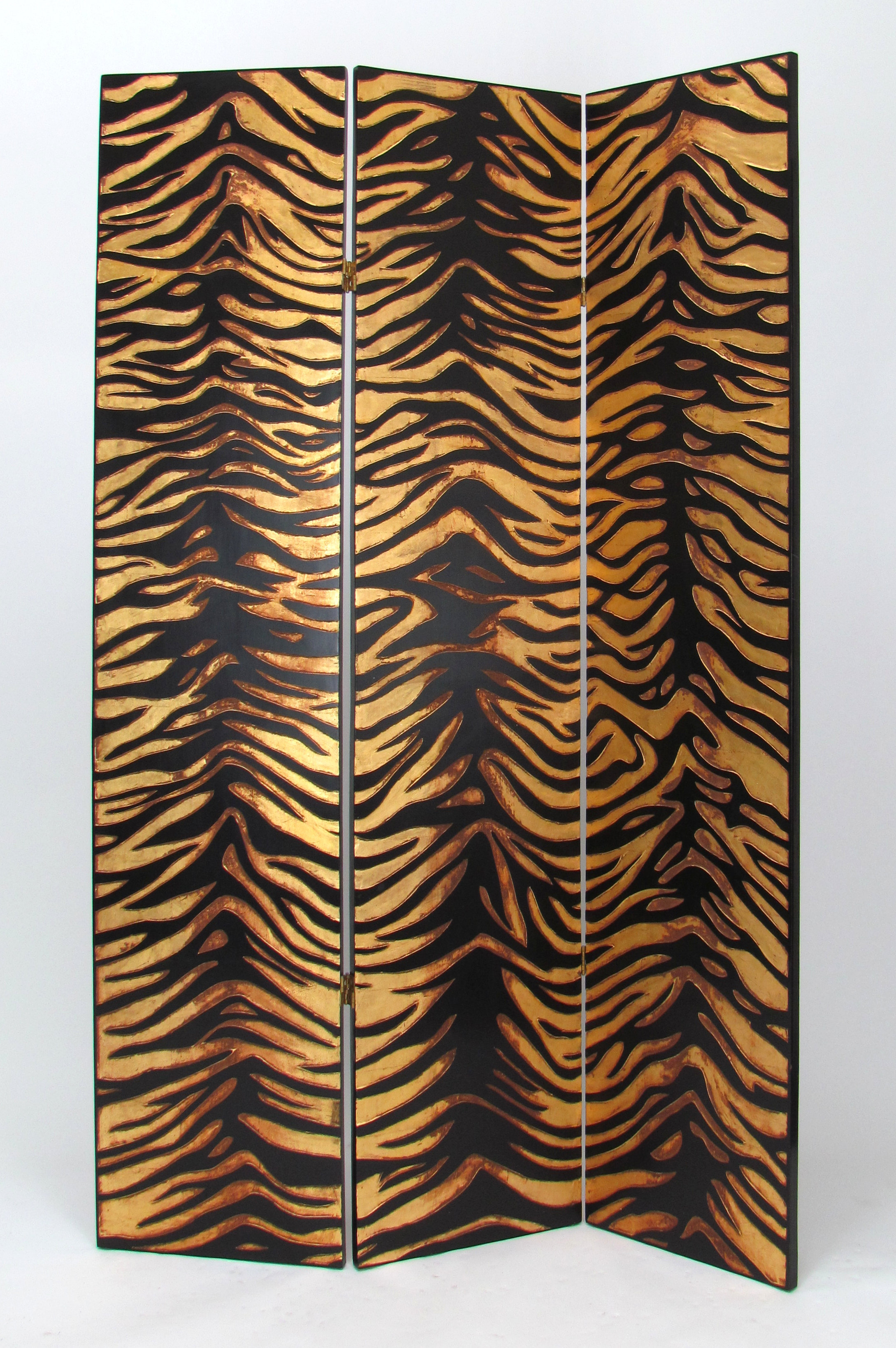 Everly Quinn 48'' W x 72'' H 3 Panel Folding Room Divider Wayfair