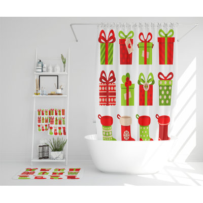 Mont Polyester Shower Curtain Set