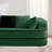 Right 2-Seater Sofa W/Pillows Teddy Fabric-857840578