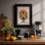 Fierce Tiger Graphic Art - Framed Print-682789286-682789288