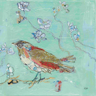 " Aqua Bird " by Kellie Day