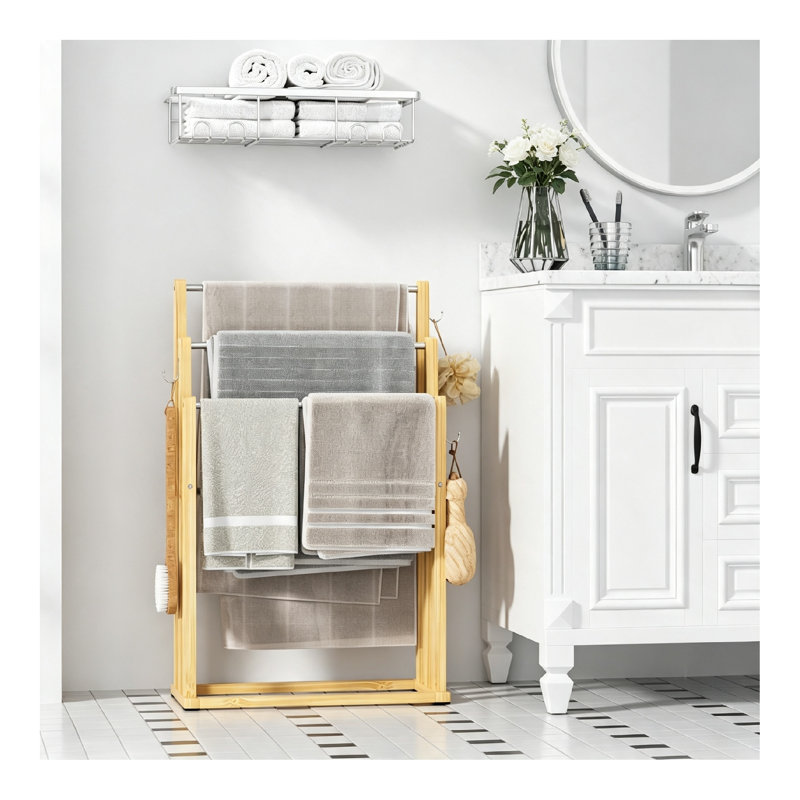 45 cm L Freestanding Towel Rack