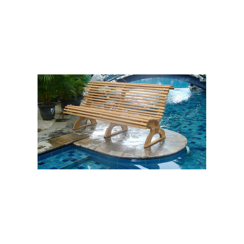 Mahlum Outdoor Teak Bench