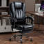 Fauteuil de massage avec chauffeur et repose-pieds