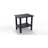 16.5" W 2-Tier Adirondack Outdoor Side Table, All-Weather HDPE Patio End Table-157186943