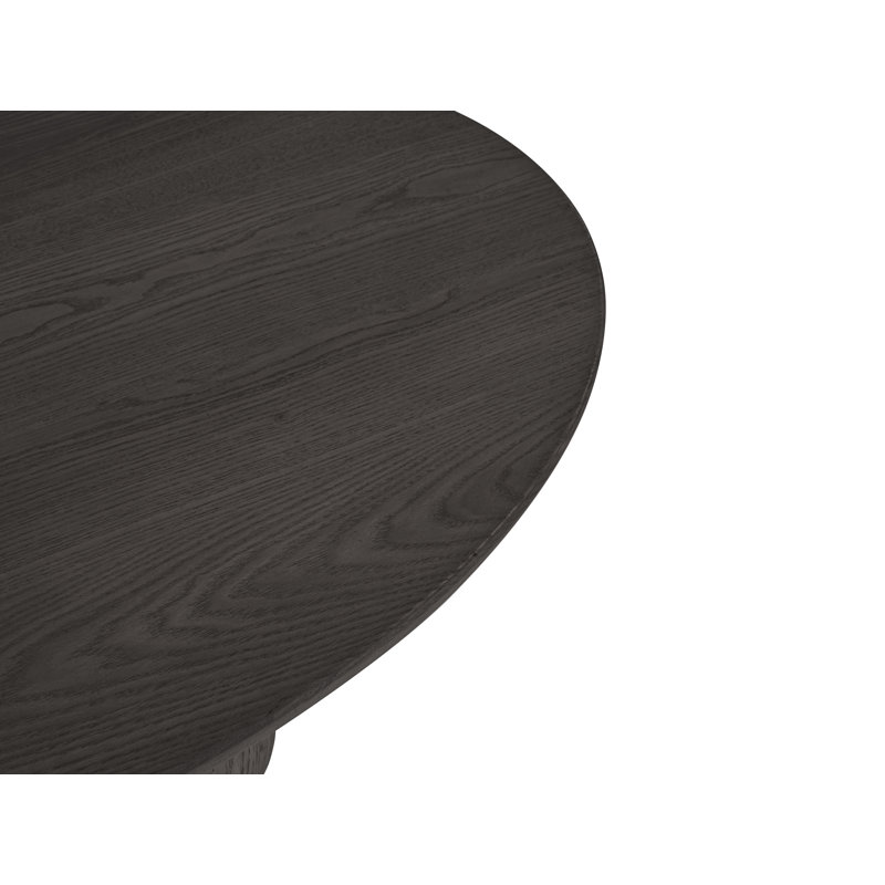 Table basse en chêne Gasaway, Noir