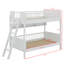 Twin Size Solid Wood Bunk Bed - 3 Storage Shelves & Left/Right Reversible Ladder-1227888742