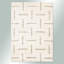 Tapis d'intérieur à poils longs à poils doux beige Rustem-1699718644