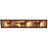 Rustic Lodge 4 - Light Bath Bar-124967271