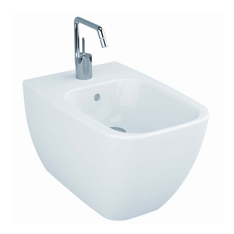 Bidet mural 15,75 "Shift