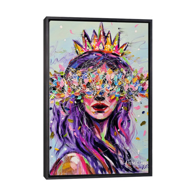 Queen - Colorful Portrait Woman