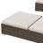Pacey 77.1" Long Reclining Aluminum & Wicker Single Chaise Lounge with Cushions-1068062419-1068357384