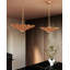 Furrow 25-in Red dimmable LED Pendant-1057308456-1057308457