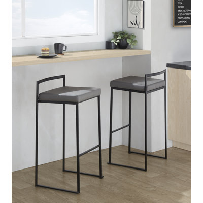 Brieon Upholstered Counter Stool