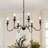 Arishka 6 - Light Dimmable Candle Style Classic/Traditional Chandelier-1332170786