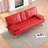 67 - Inch Multifunctional Red Double Folding Bed For And Living Space, Turns Into Fast, Multiple Adjustable Comfort Levels, Soft Fabric, Metal Leg Support With Design Small Apartments, Back To-1405397841