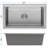 32" Undermount Stainless Steel Kitchen Sink, Single Bowl Complete Set With Colander, Cutting Board & Dish Rack