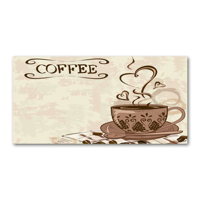 Aromatic Coffee - Wrapped Canvas Print