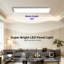 1 Pack 1x4 LED Flat Panel Ceiling Light 50W 5500LM Surface Mount, 3CCT Selectable, 48In Ultra-Thin Triac Dimmable Light Fixture for Kitchen Office Garage Basement