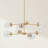 Antowne 2 - Light Iron Dimmable Sputnik Round / Oval Chandelier
