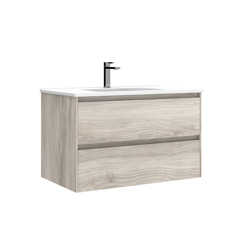 Perla 32'' W Single Vanity, Gray Pine