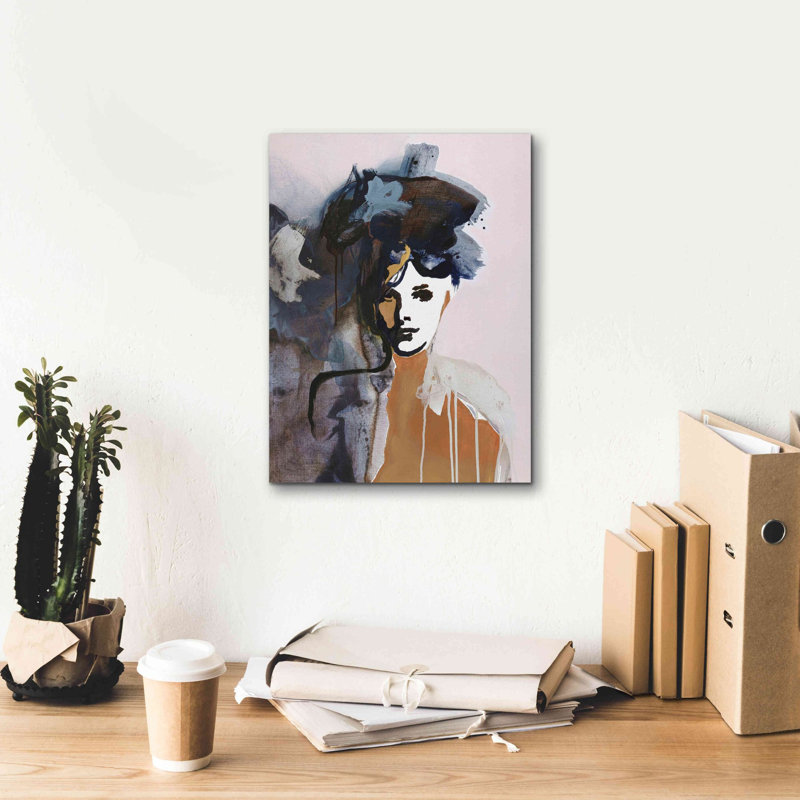 «Elonzo Colorful Life 1 on Canvas» par Design Fabrikken, H 16 po x l 12 po x P 0,75 po