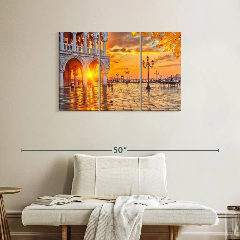 Sebbie Piazza Di San Marco, H 24 po x l 38 po