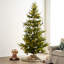 Jupe d'arbre de Noël réversible 48 po