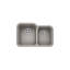 Évier de cuisine à double cuve en granite avec crépines à panier encastrable L 31 po x l 20 po Vision-22743036