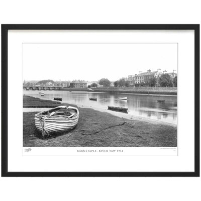 Barnstaple, River Taw 1912 - Single Picture Frame Print