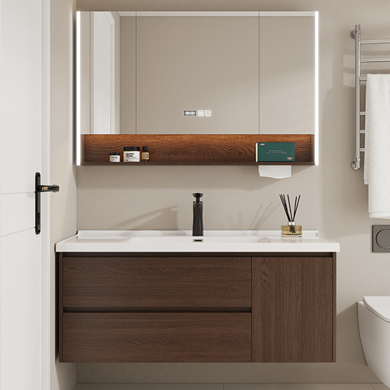 Modern light luxury bathroom cabinet