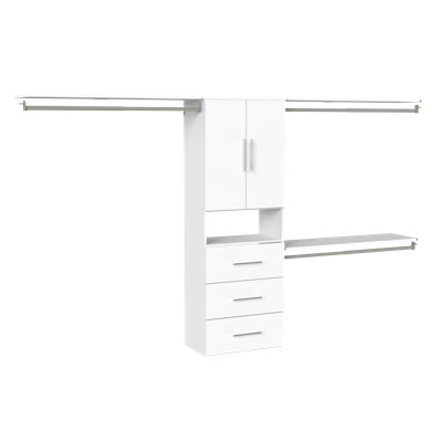 SuiteSymphony Hanging Tower Reach-In Set with Drawers and Doors