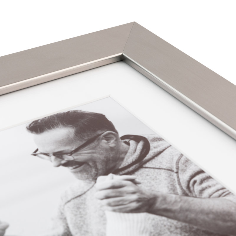 Cadre photo en acier inoxydable latitude run Allendale, 16 po x 24 po