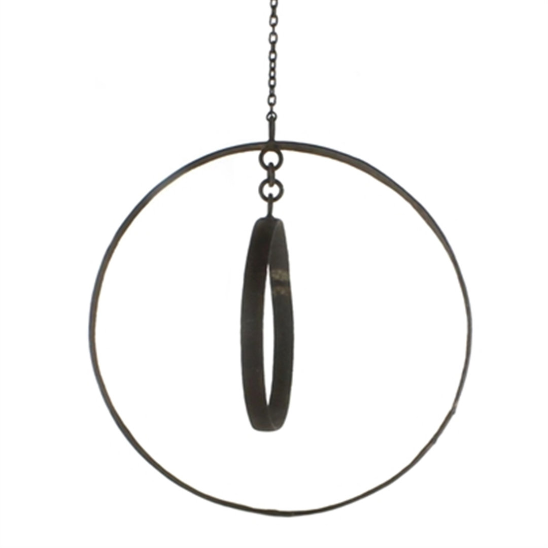 Daugherty Weather Resistant Metal Abstract Wind Chime Williston Forge
