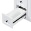 Meuble-lavabo 24 po avec plateau en céramique, 4 tiroirs et tablettes réglables-1500720668