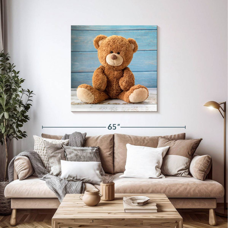 Ashelle Teddy Bear, 39" H x 39" W