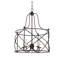 Lustre lanterne en acier 25 lumières Gadbois