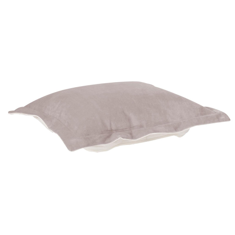 Puff Ottoman Cushion Bella -Cushion and Cover Only, Ash 